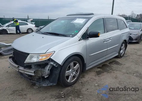 2012 Honda Odyssey Touring/Touring Elite from USA, damaged, VIN 5FNRL5H9XCB141453